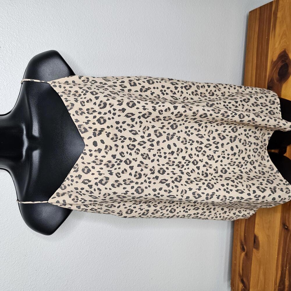 Nine West Leopard Camisole Size XXL